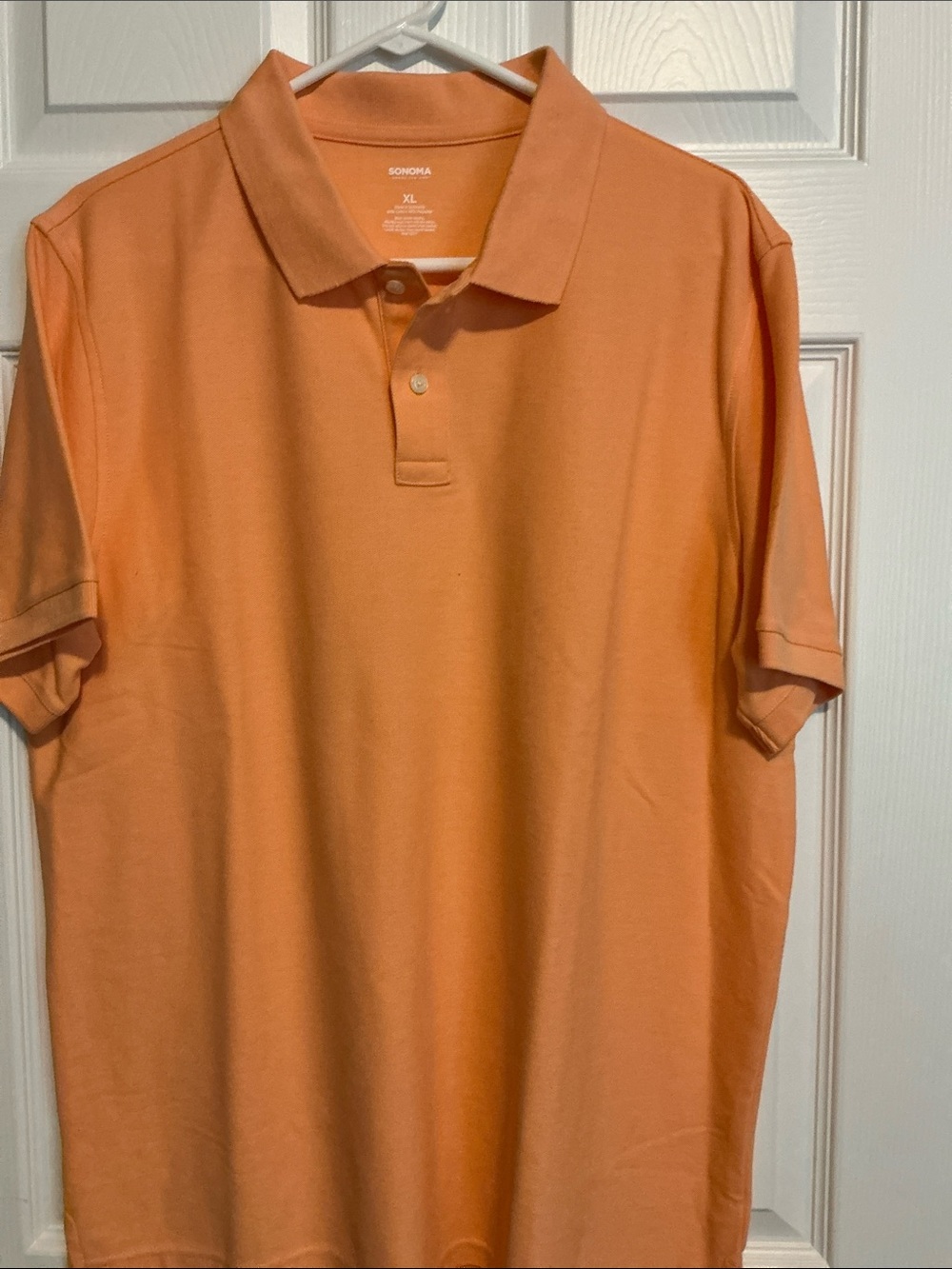 Sonoma Men's Polo Shirt in Peach
